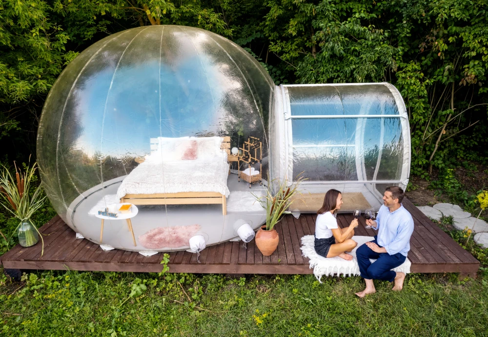 stargaze outdoor bubble tent