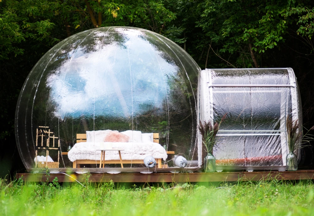 stargaze outdoor bubble tent